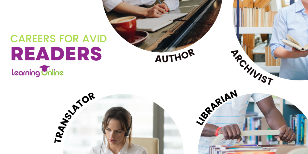 Careers for avid readers infographic 2