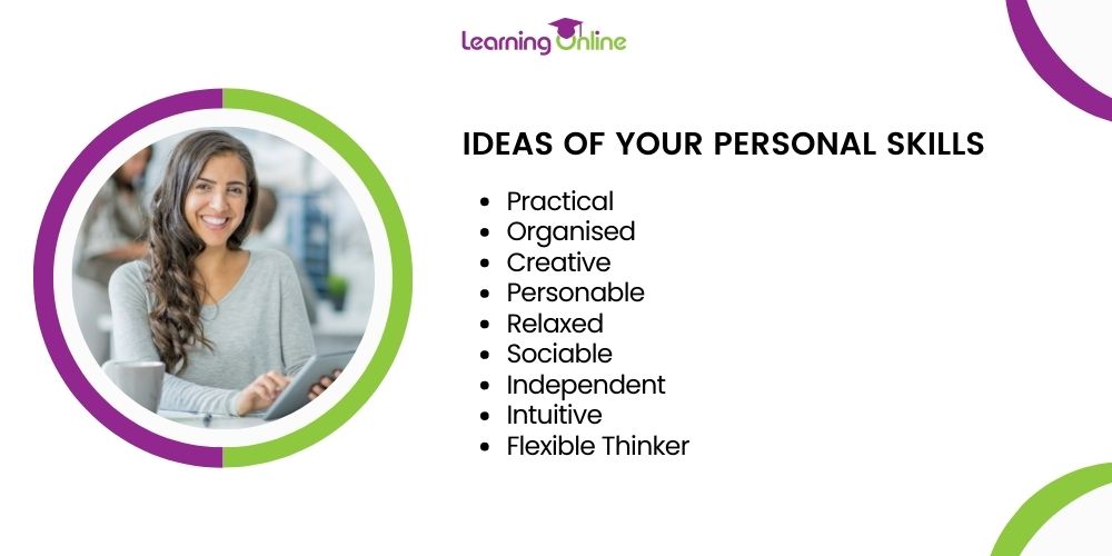 Ideas of your personal skills infographic